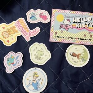 Stoney Clover Lane x Hello Kitty sticker postcard bundle